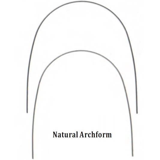 NiTi Heat-Activated 16x22 Upper Natural